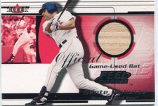 2001 Fleer - DANTE BICHETTE - Feel the Game Used Bat - RED SOX