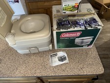 Coleman Camping Outdoor Portable Toilet, 827-802T 7 Pack Holding Tank Deodorant