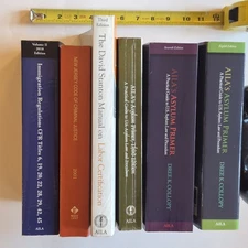 Immigration Law Reference Book Lot – AILA Asylum Primer, CFR Regulations, PERM