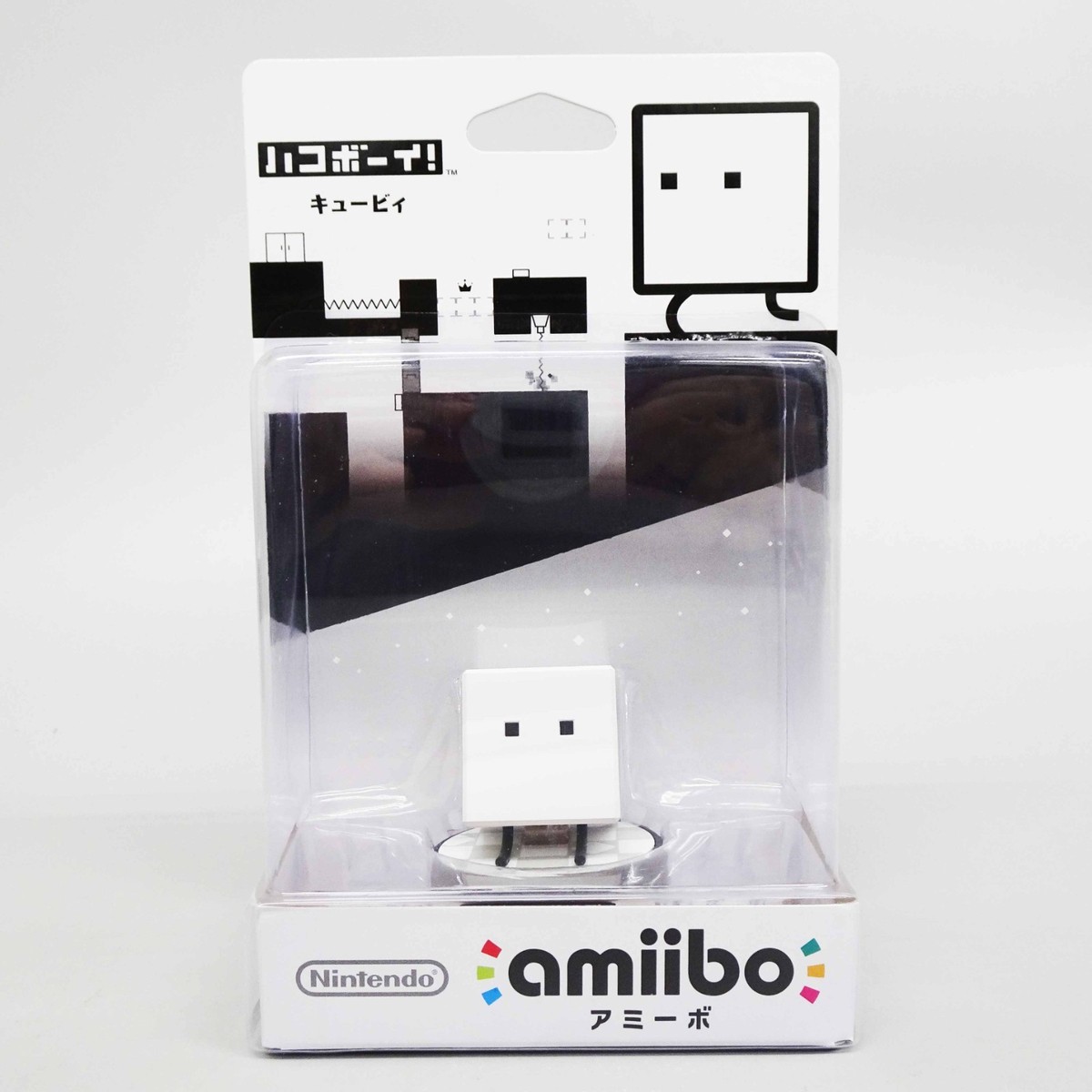 nintendo amibo ハコボーイ　キュービィ　箱入り未開封 Amiibo BOX BOY 