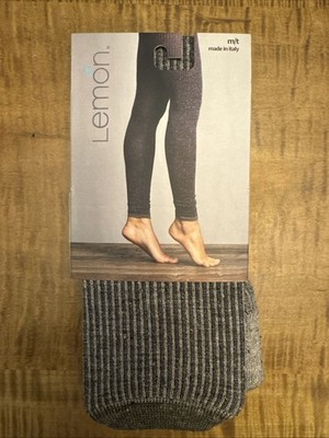 NWT Lemon Pebble Rib Legging Made in Italy - M/T In Moonbeam