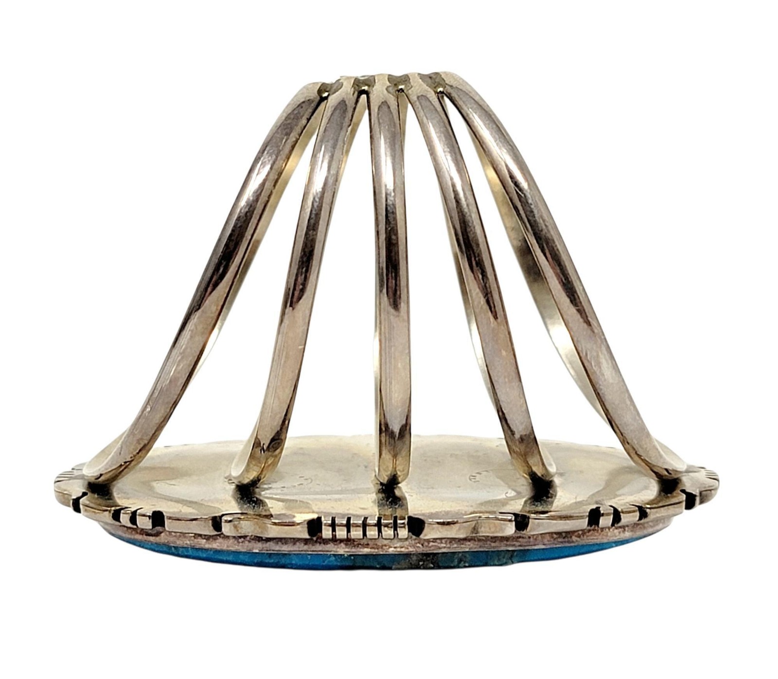 Jon McCray Sterling Silver Extra Large Turquoise … - image 9