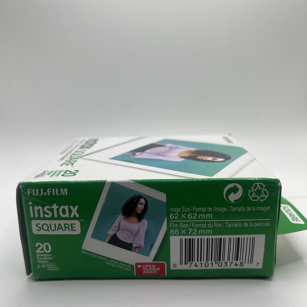 Fuji Instax Square Film 20 Pack Polaroid Film Instax Mini Instax
