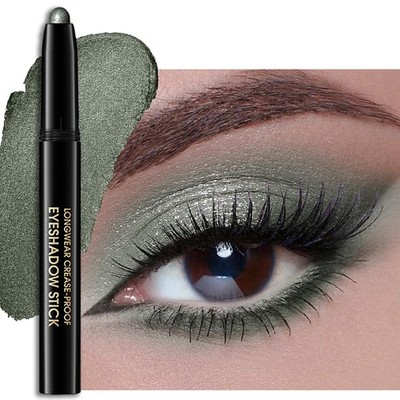 Bottle Green Glitzer Lidschatten Stift, Glitter Grün Eyeshadow Stick Wasserfe...