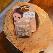 invisibobble Original Traceless Coil Spiral Ponytail Holder Hair Ring Beige