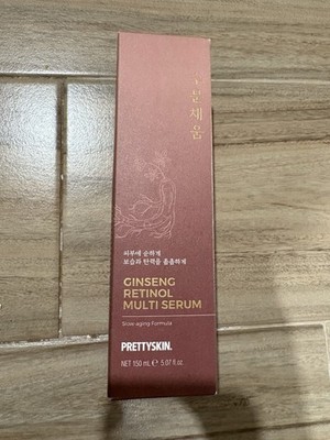 New Prettyskin Ginseng Retinol  Multi Serum 150ml