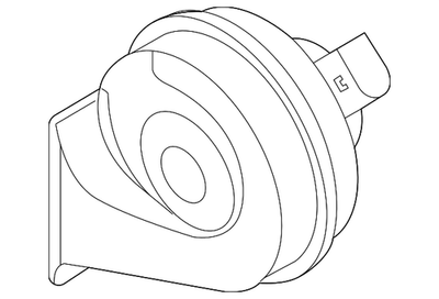 #ad #ad Genuine Audi Low Note Horn 8X0 951 221 A $19.40