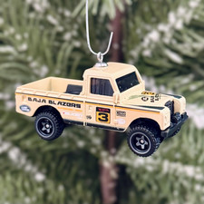 Land Rover Series III Pickup Christmas Tree Ornament   Multiple Colors