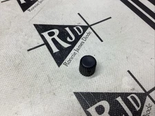 EMG Logo Guitar Control Knob Black Textured Set Screw