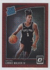 2018 Donruss Optic Rated Rookie Choice Red Prizm 55/88 Lonnie Walker IV #174 9v7