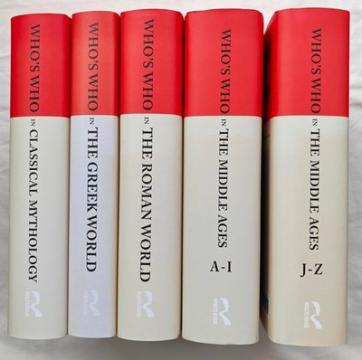 Who's Who in Classical Mythology Greek Roman World Middle Ages - Routledge 5 vol