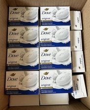 Dove Beauty Bar Original Deep Moisture White 3.75 oz Pack of 30