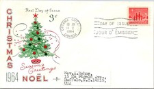 GOLDPATH: Canada cover 1964 to USA first day CV902_P13