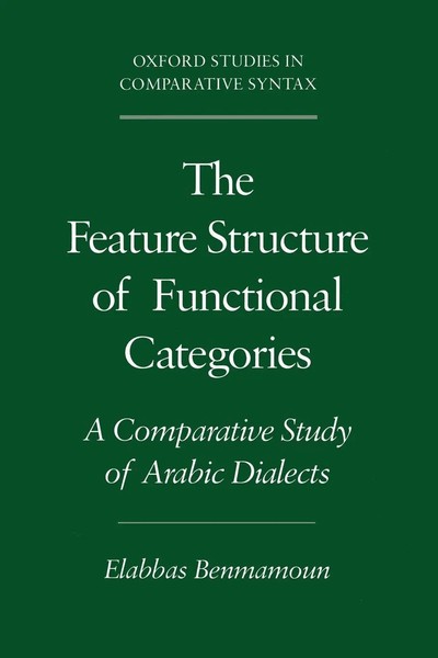 Elabbas Benmamoun | The Feature Structure Of Functional Categories | Taschenbuch-image