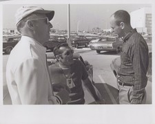Apollo 12 Astronauts Parking Lot KSC Rare 1969 - Original NASA Photo
