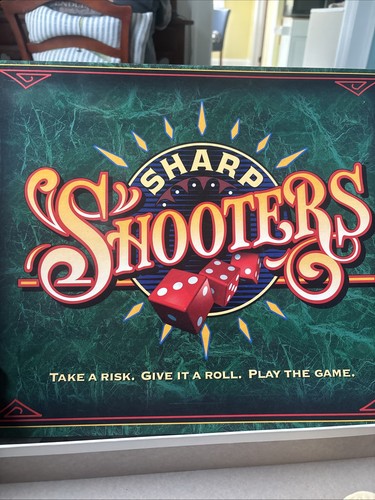 Sharp Shooters Dice Game 100% Complete 1994 Milton Bradley