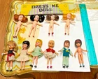 10 OLD VINTAGE CLONE HASBRO 4" JOINTED DOLLS LOT