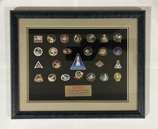 Rare Winco framed collection of NASA The Jour...