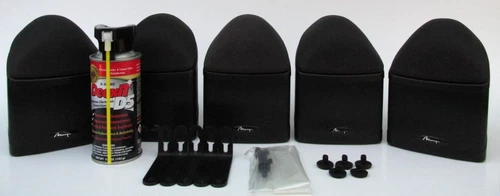 ♫ Mirage Nanosat Nano 5.0 Surround Sound Speakers 💥 Includes Mounting Brackets