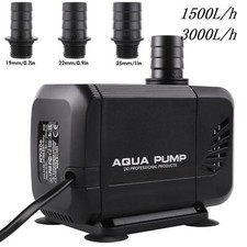 Submersible Water Pump Aquarium Fish Tank Sump Pumps Pond Feature Waterfall