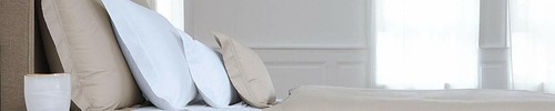 $649 YVES DELORME TRIOMPHE PIERRE STONE KING DUVET COVER & 1 PILLOWCASE FRANCE - Picture 5 of 8