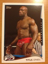 2014 Topps WWE #89 Titus O'Neil MINT