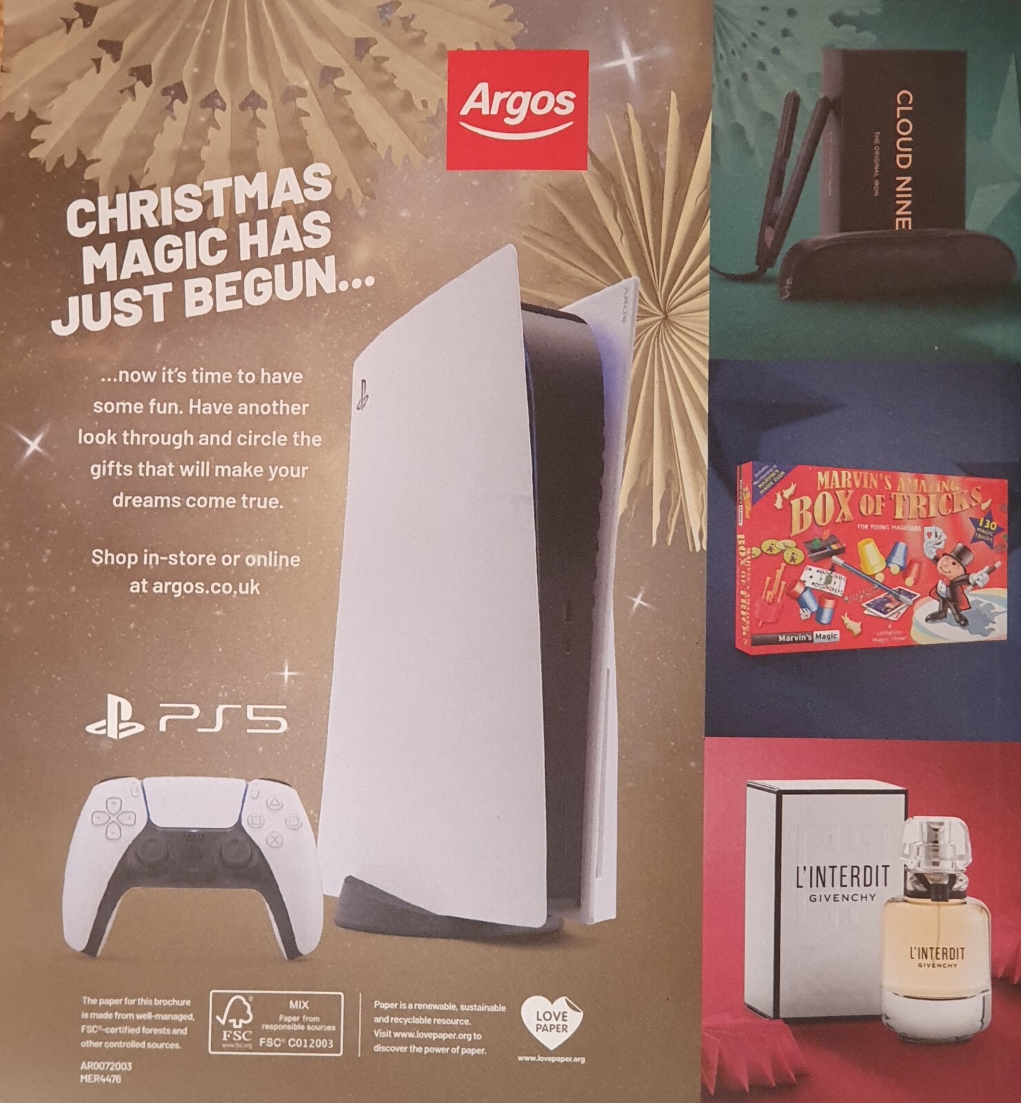 Argos 2020 Xmas Catalogue The Book of Dreams eBay