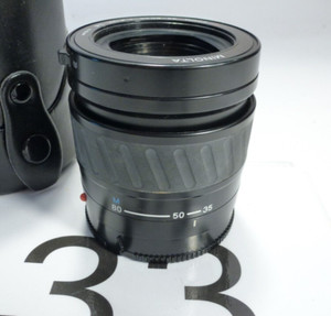 Minolta 35-80mm F4-5.6 Autofocus Zoom Lens refm