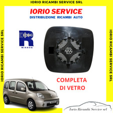 CG94 Retrovisore Elettrico Termico Sinistro (Lato Guida) Per Renault Kangoo - Calotta Nera - Vetro ASF