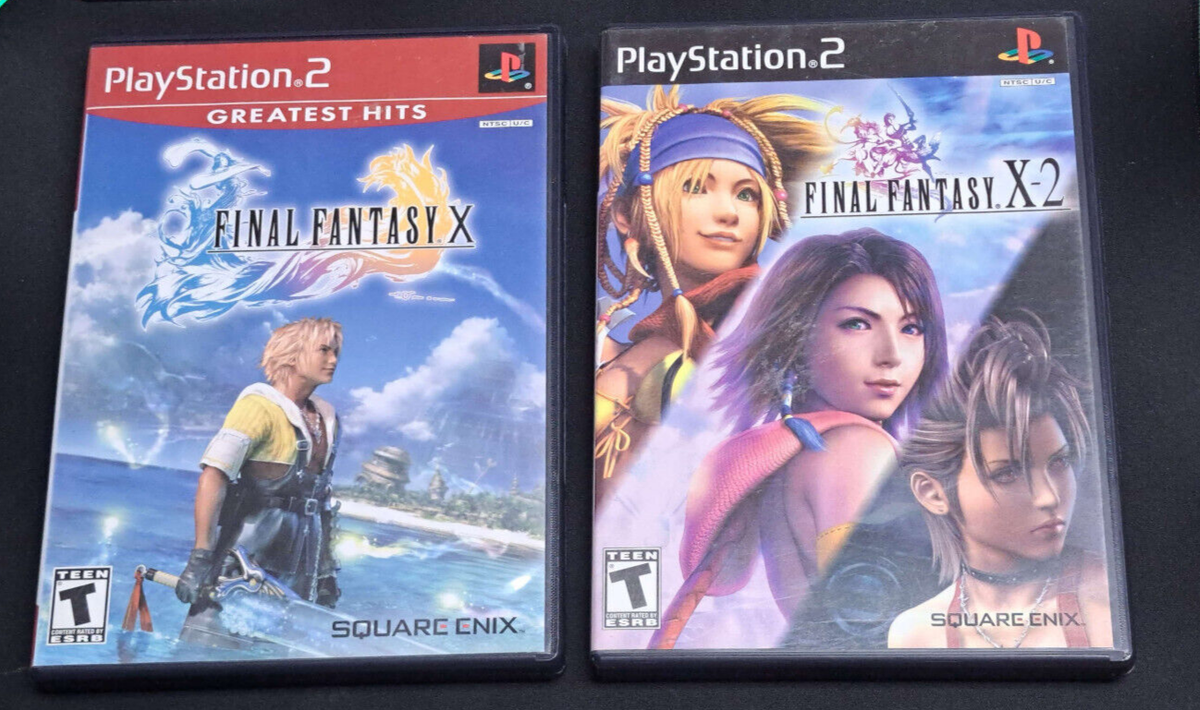 Final Fantasy X and X-2 (Sony PlayStation 2) Complete 662248903057