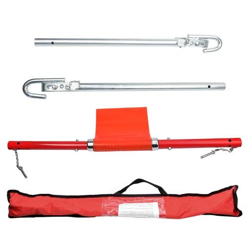 3 Ton 3000kg Towpole Car Van Recovery Towing Bar Tow Pole + Damper Spring + Bag - Picture 3 of 15