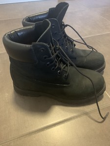 female black timberland boots