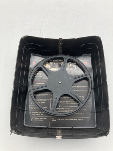 Sears 807 8mm Movie Projector Automatic Vintage Cracked Bottom Foot- Tested - Picture 9 of 10