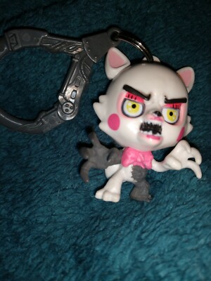 Five Nights At Freddys Funtime Foxy Clip Keychain Figure Keyring FNAF 