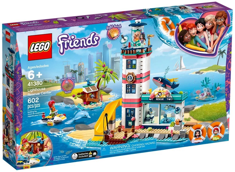 Lego Friends 41380 centre de sauvetage phare pour développer l'empathie des enfants