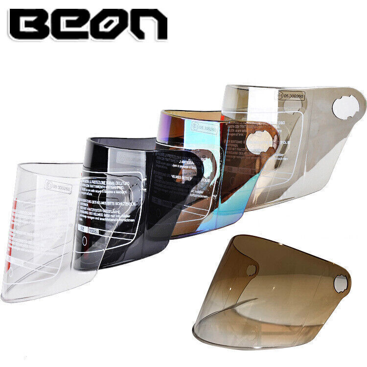 Full Half Face Helmet Replace Shield Visor Lens For BEON 110B 110A Moto Helmets
