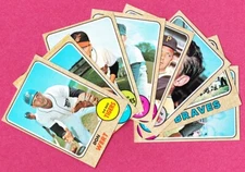 1968 Topps Baseball Cards, Complete Your Set, G to VG to EX+ to NM