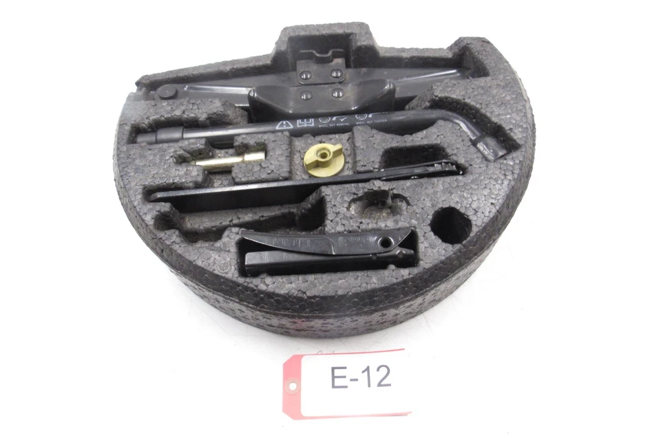 1997-06 Jaguar XK8 XKR запасная шина обод домкрат инструмент набор аварийный пеноматериал MJA6360AB - Изображение 3 из 3