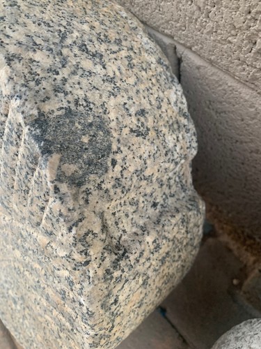 Antique Granite Mill Stone Millstone  14" x 5.5" - Picture 5 of 9