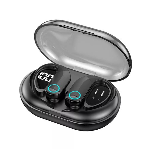 Bezprzewodowe słuchawki Bluetooth słuchawki sportowe zaczep na ucho bieganie słuchawki douszne zestaw słuchawkowy