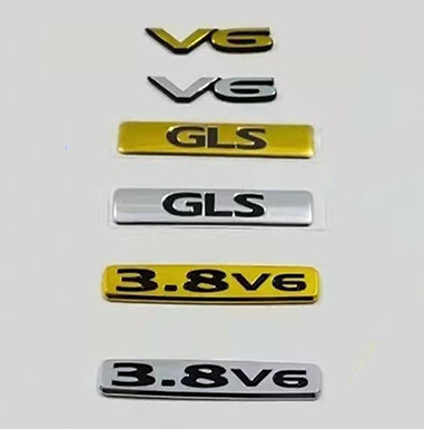 Mitsubishi 3.8L V6 GLS Pajero V73 V93 V97 Trunk Wheel Emblem Badge