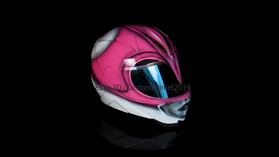Custom Motorcycle Helmet Superbike Motorbike Biker Gift Pink Power