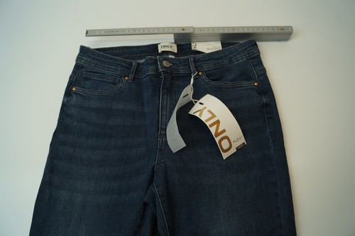 Only Damen Skinny Fit Jeans | Normal Waist Denim Stretch Damen Hose Gr. L 34" - Bild 2 von 6