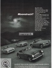 1962 BMC MG Midget, MGA 1600, Austin Healy 3000, Sprite Vintage Print Ad 
