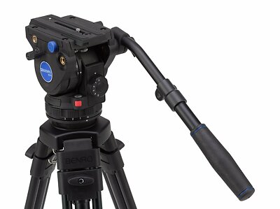 BENRO BV4H Ausverkauf -35%! Videokopf Fluid PRO Fassungsvermögen 4 kg Halbe S...