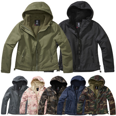 Brandit Ladies Windbreaker Frontzip Damen Freizeit Outdoor Regen Jacke gefüttert