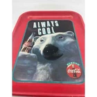 COCA-COLA TIN TRAY ALWAYS COOL POLAR BEAR 13"x10.5" COKE Vintage 1993