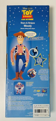 Toy Story And Beyond Stars & Stripes Talking Woody Disney Pixar