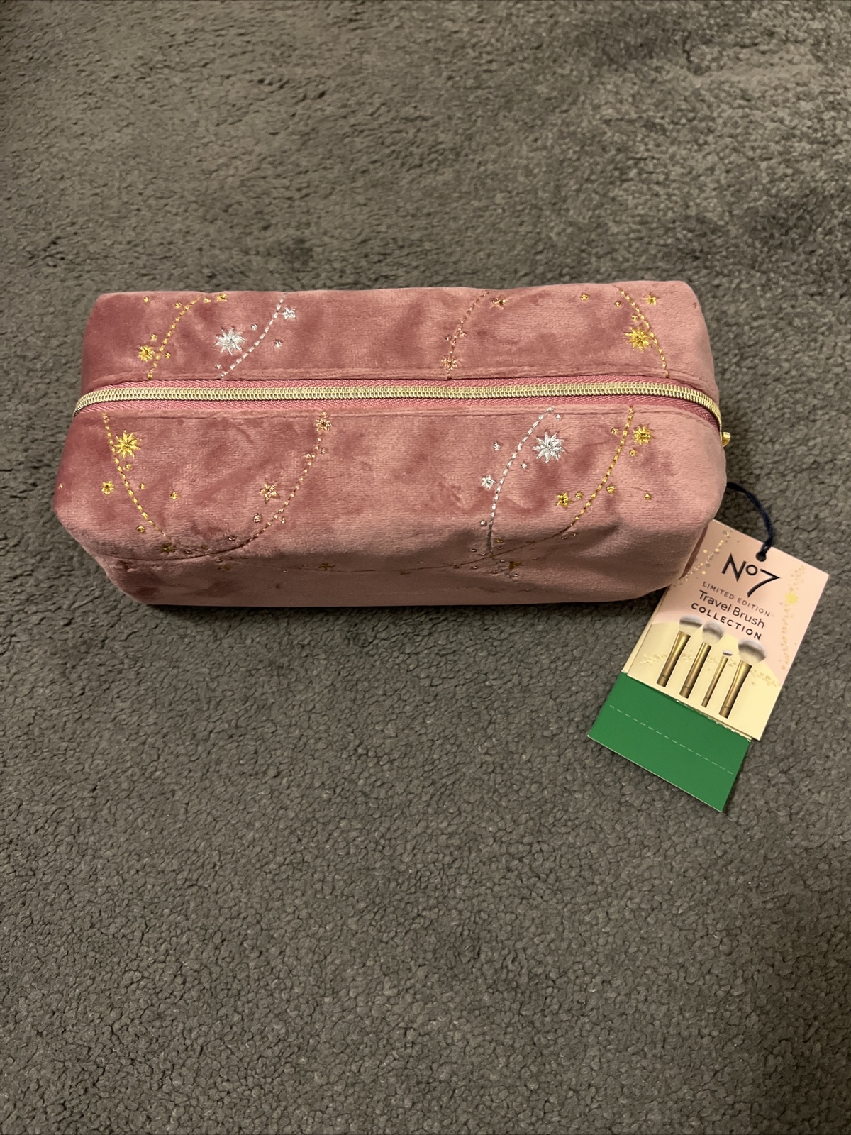 No7 Limited Edition Travel Brush Collection Brush Pouch for sale online