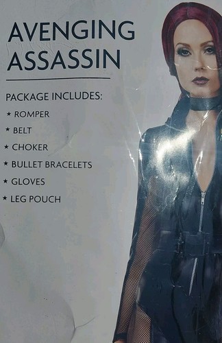 Starline Avenging Assassin Black Widow Adult Womens Halloween Costume S8018 - Picture 2 of 2